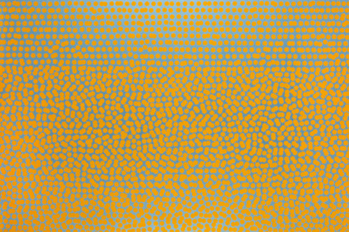 Claus Prokop, BWG_04_130_OR1, 2025, Acryl, Acryl Metallschutzlack auf Aludibond, 130 x 195 cm