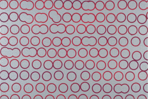 Claus Prokop, WF31_02_282CP_02, 2024, Lackspray, Hammerschlaglack auf Aluminium, 28 x 42 cm