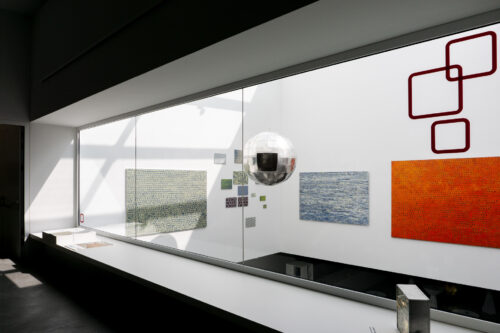 Ausstellungsansicht "Wiederholung als Differenz" von Claus Prokop