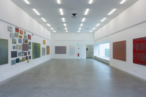 Ausstellungsansicht "Wiederholung als Differenz" von Claus Prokop