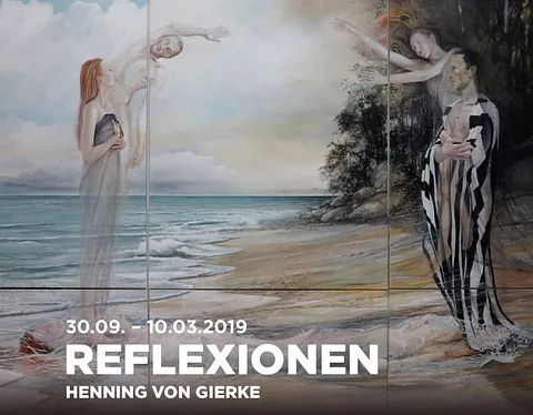 Sujet der Ausstellung „Reflexionen“ von Henning von Gierke © Museum Angerlehner