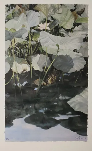 Henning von Gierke, Lotusteich, 2005/18