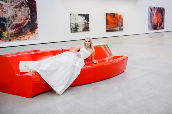 Hochzeitsfeier im Museum Angerlehner, Ausstellungshalle