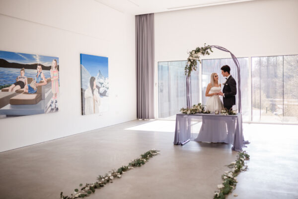 Hochzeit im Museum Angerlehner, Salon