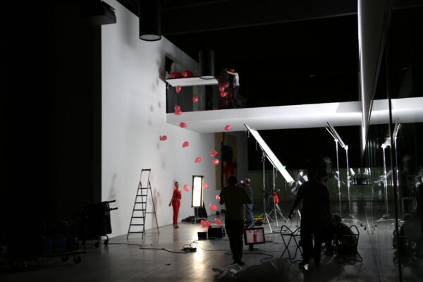 Musikvideodreh von Parov Stelar im Museum Angerlehner