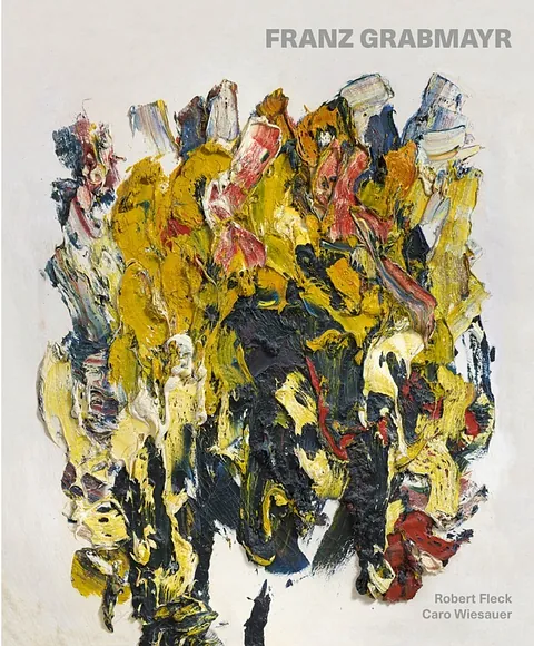 Buchcover Franz Grabmayr „Feuerbilder – Tanzblätter – Materialbilder“ © Museum Angerlehner