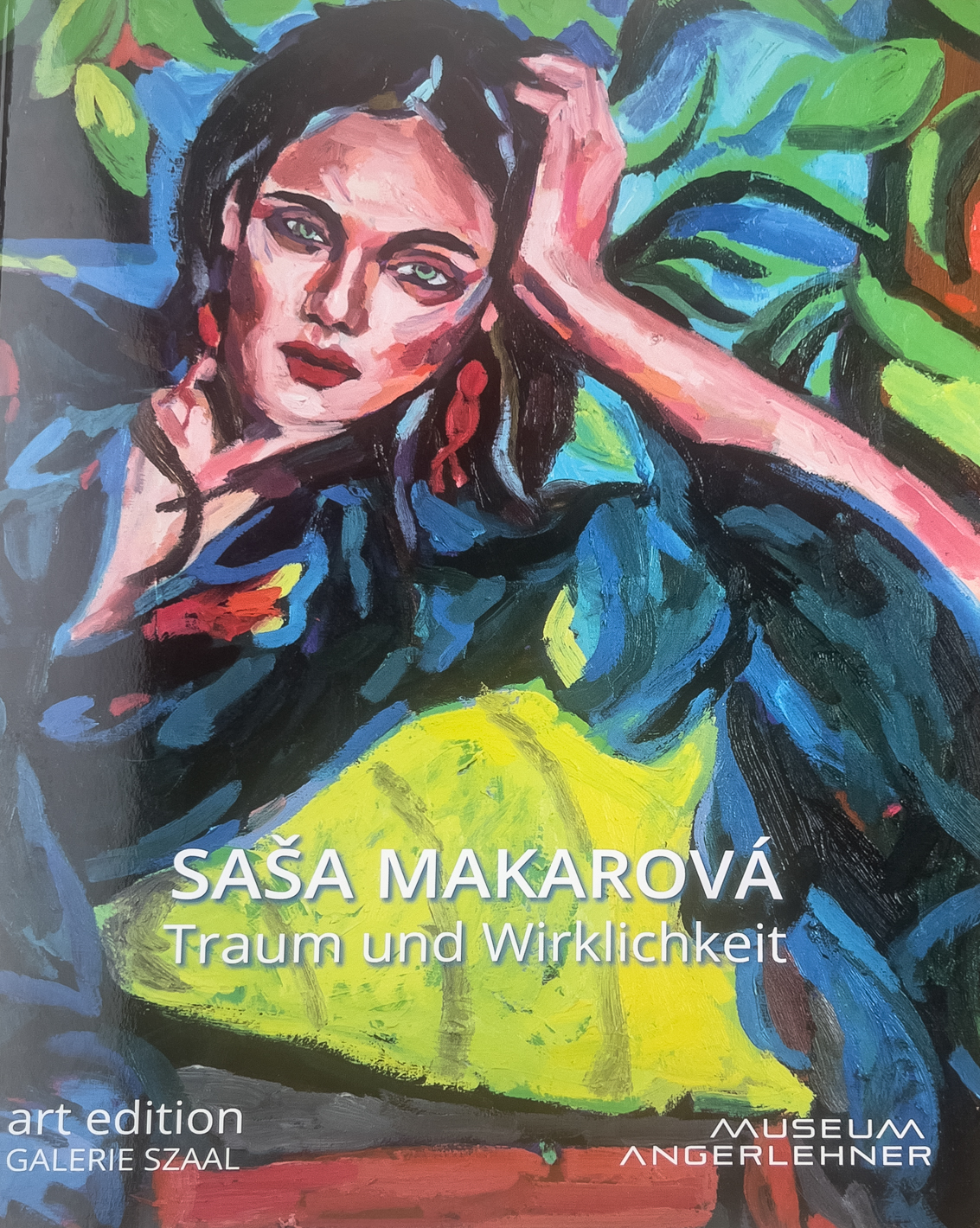 Buchcover Saša Makarová „Traum und Wirklichkeit“ © Museum Angerlehner