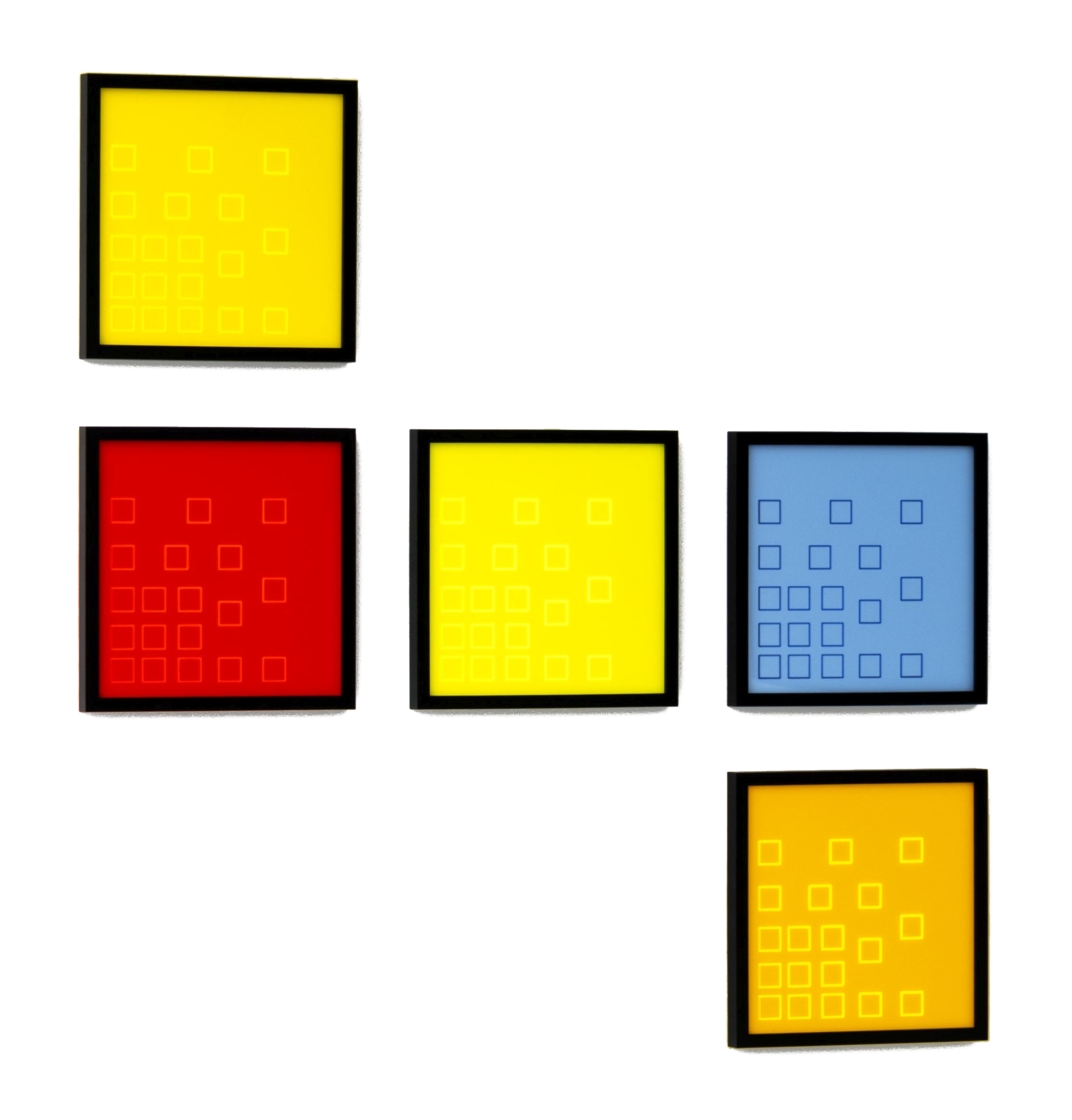 Ina von Jan „Flow“, 2017, 30 x 30 x 2,5 cm © Museum Angerlehner