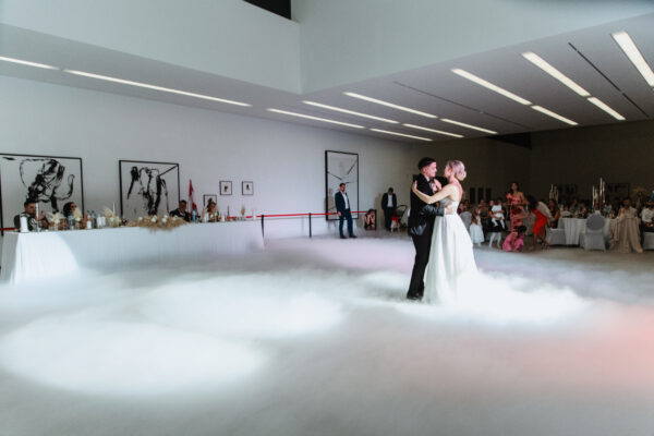 Hochzeit im Museum Angerlehner, Ausstellungshalle