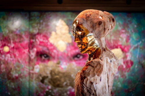 Skulptur vom Künstler Peter Senoner