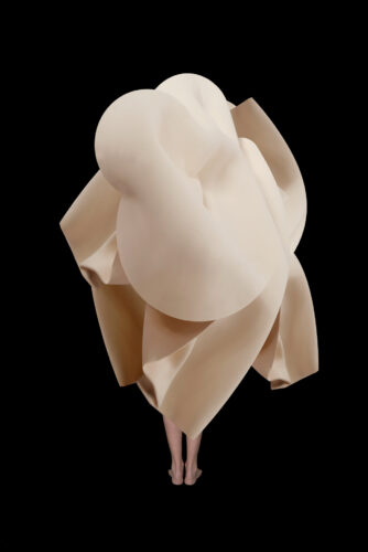 Sissa Micheli, The Infinite Fold XI- An Homage to Abstraction, 2023, Pigementdruck