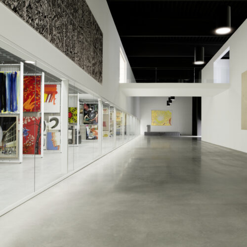 Der Veranstaltungssaal im Museum Angerlehner