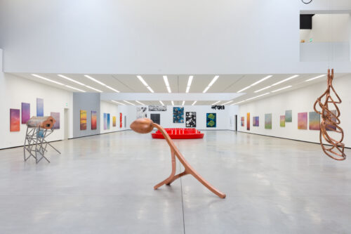 Ausstellungsansicht "KO KU WA" im Museum Angerlehner