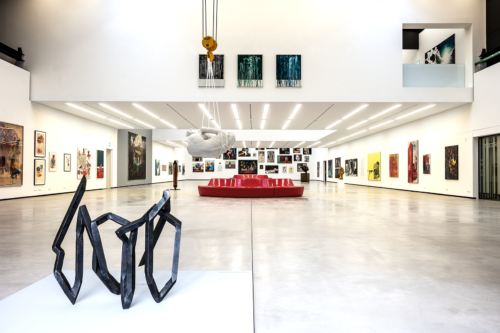 Ausstellungsansicht der Sammlungsschau "Kunst.Leben.Leidenschaft", 10 Jahre Museum Angerlehner