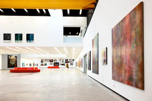 Ausstellungsansicht der Sammlungsschau "Kunst.Leben.Leidenschaft", 10 Jahre Museum Angerlehner