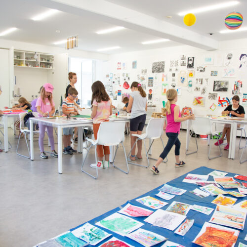 Samstagsatelier im Museum Angerlehner ©Pia Sternbauer, Museum Angerlehner