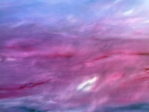 Leopold Kogler, Mood II, 2024-25, Öl & Acryl auf LW, 95 x 140 cm