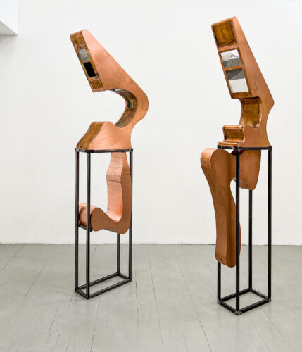 Manfred Wakolbinger, You have to look up to get grounded 003 & 012, 2024 & 2025